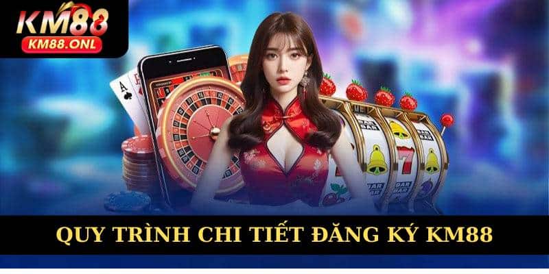 Quy trình thao tác khi đăng ký KM88